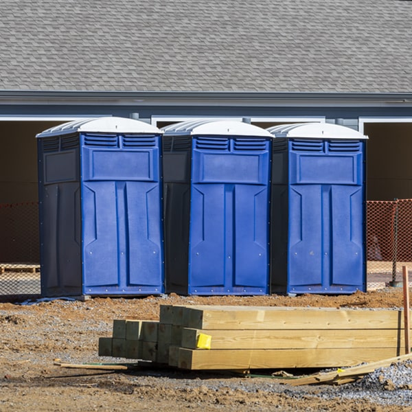 how do you dispose of waste after the porta potties have been emptied in California Maryland